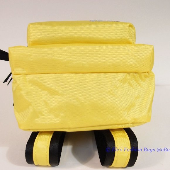 ❤️ NWT Marc Jacobs Trek Nylon Small Backpack Daisy Yellow AUTHENTIC main image 8